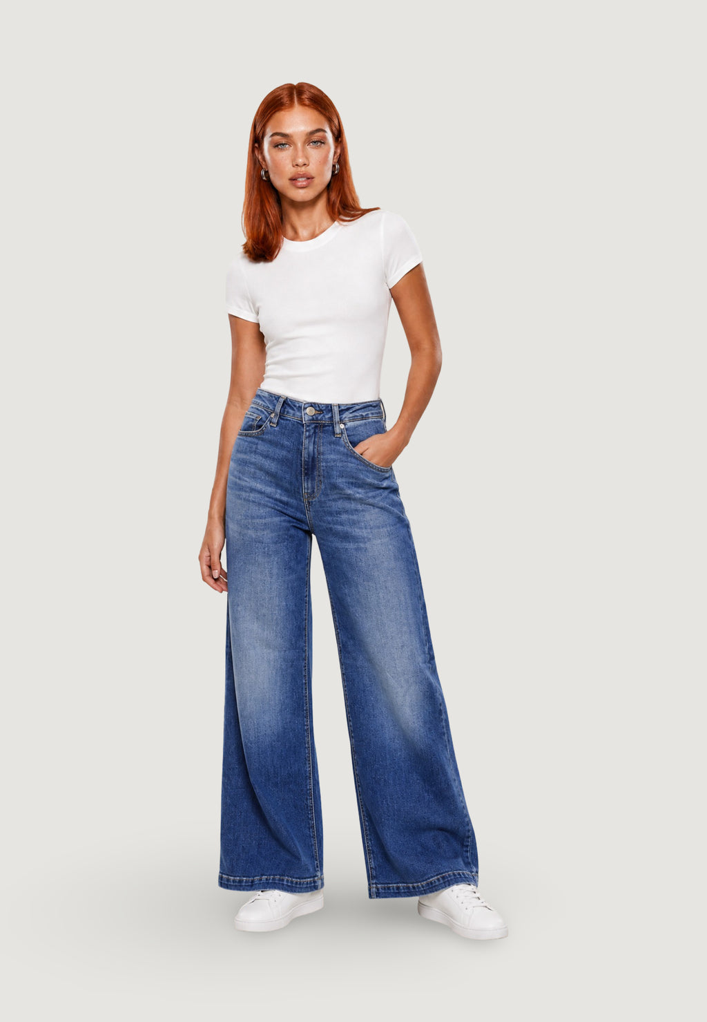 Jeans bootcut Guess BELLAGIO CHAIN POCKE