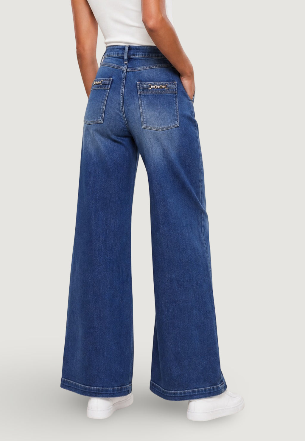 Jeans bootcut Guess BELLAGIO CHAIN POCKE