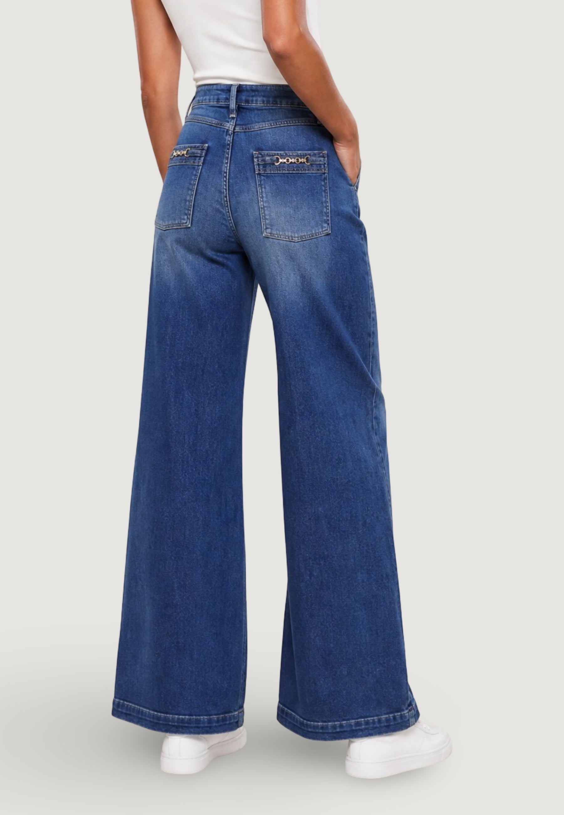 Jeans bootcut Guess BELLAGIO CHAIN POCKE