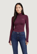 T-shirt manica lunga Guess GRETA HIGH NECK LS K