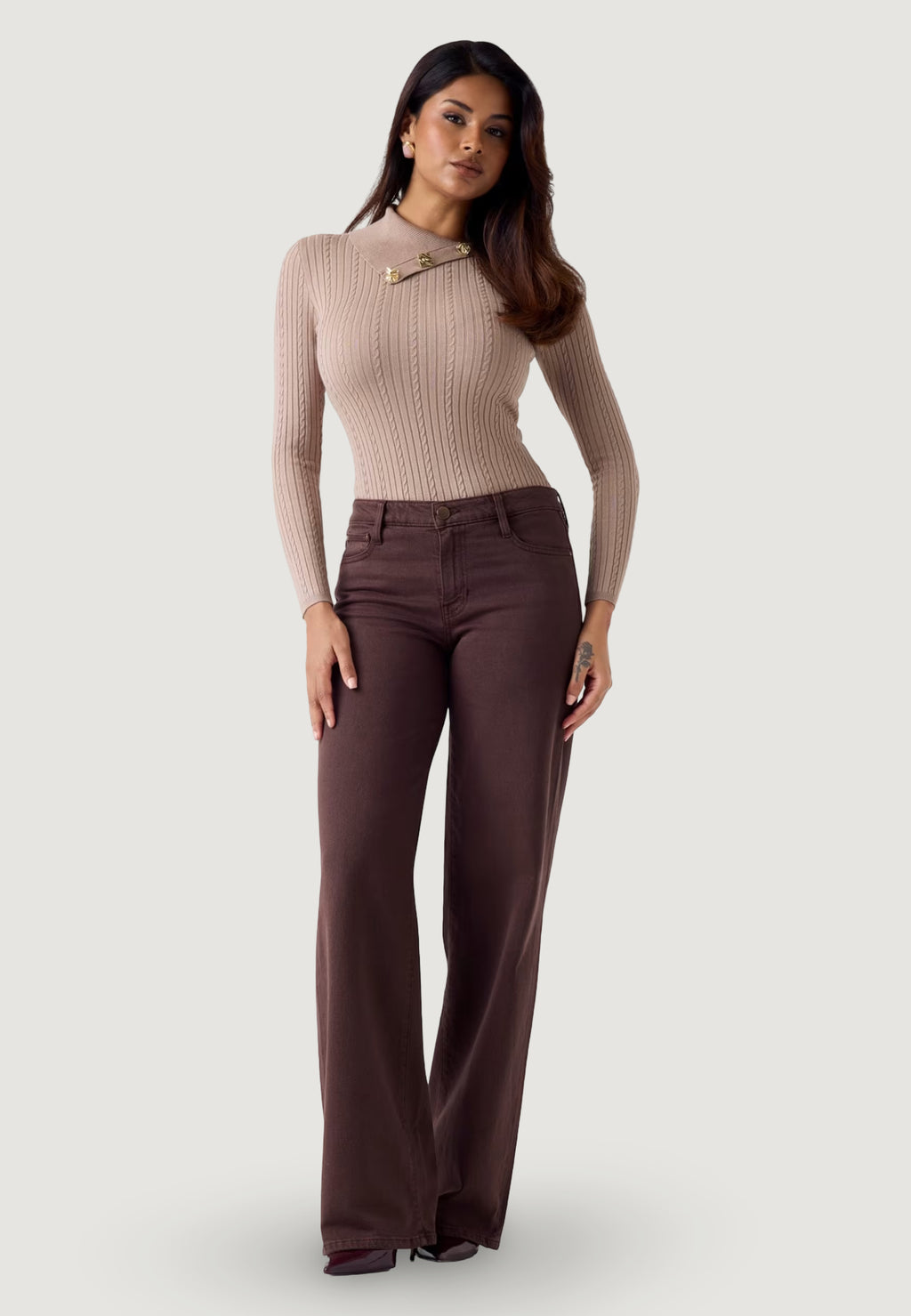 Bootcut trousers Guess SEXY PALAZZO