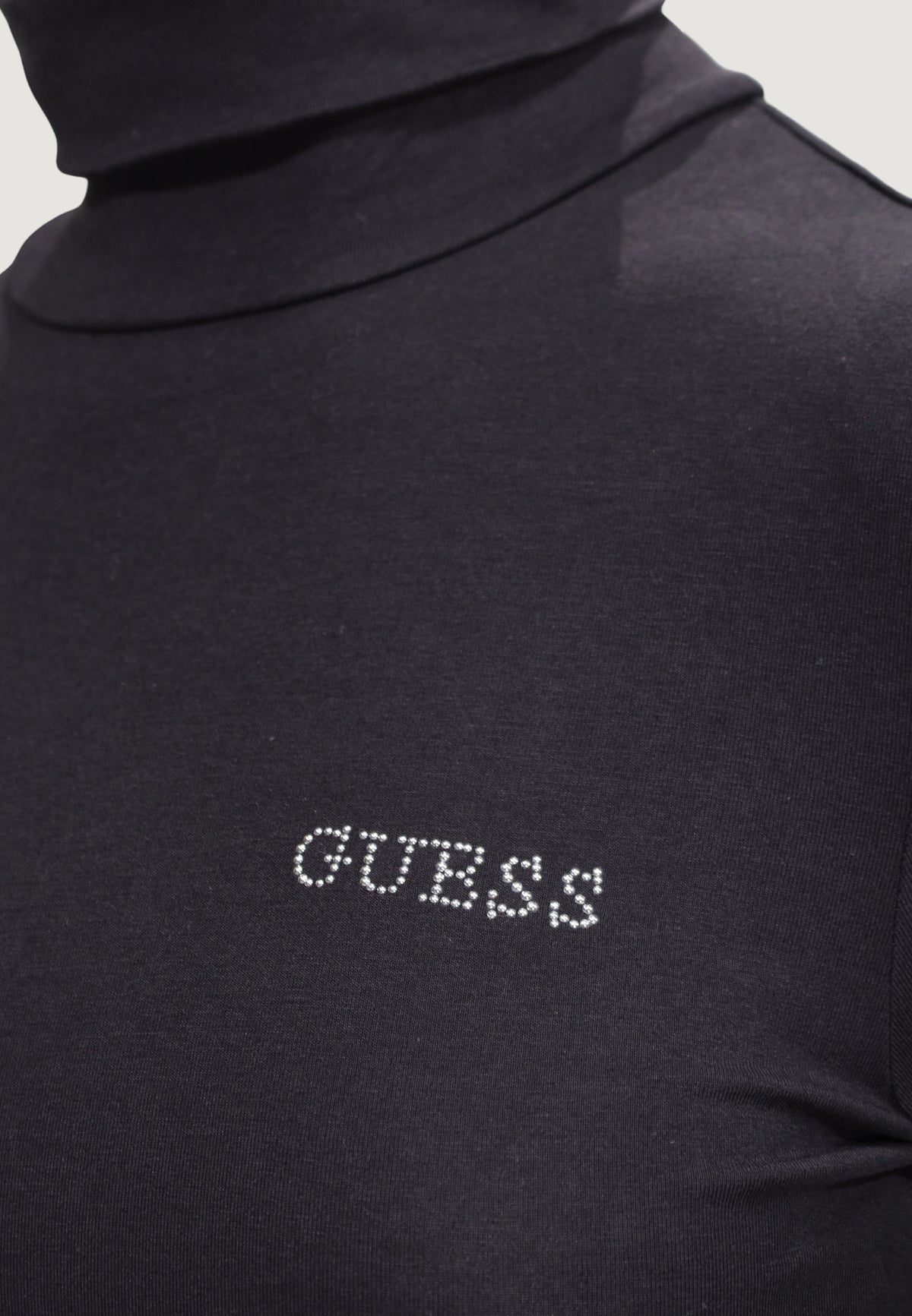 T-shirt manica lunga Guess GRETA HIGH NECK LS K