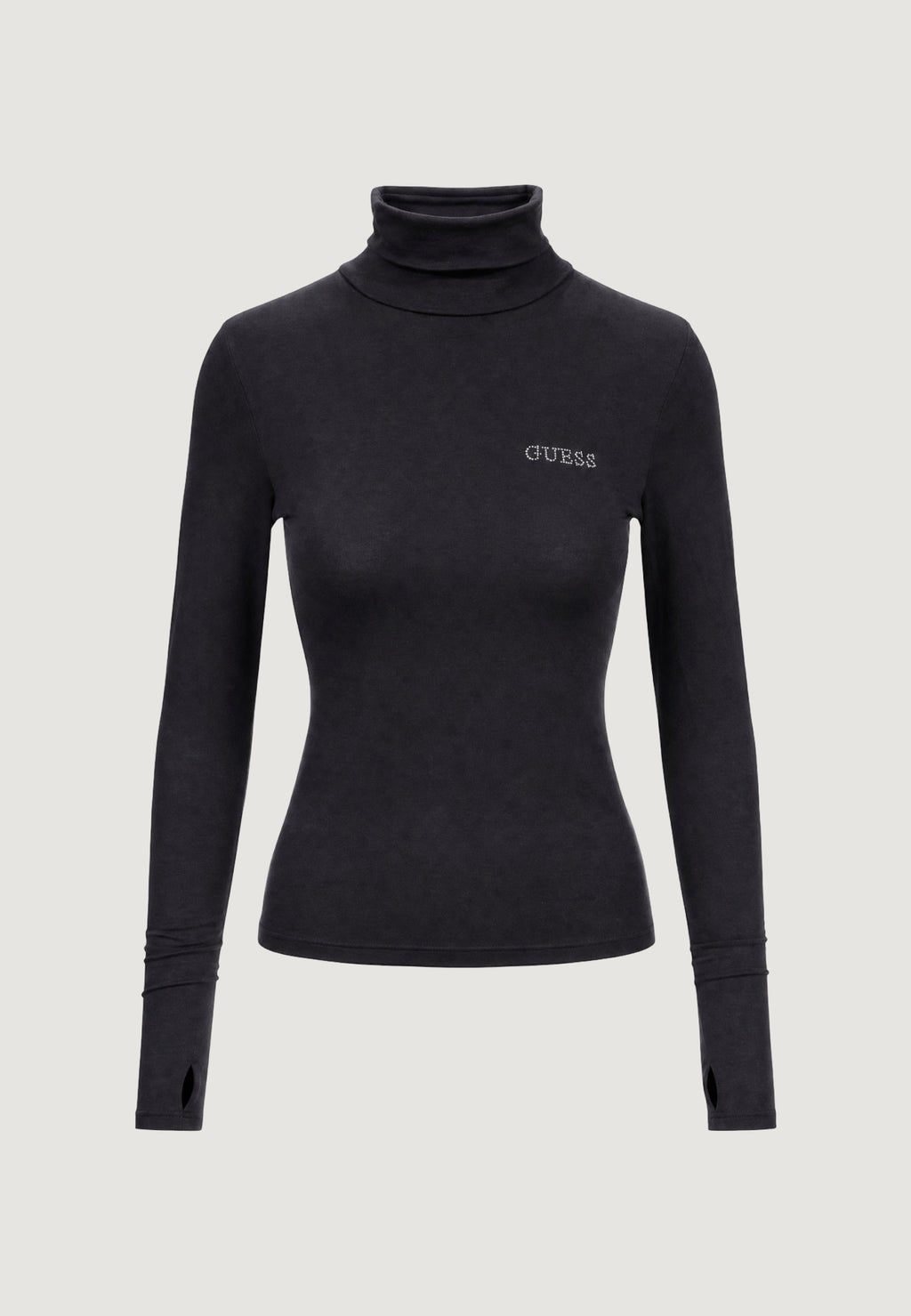 T-shirt manica lunga Guess GRETA HIGH NECK LS K