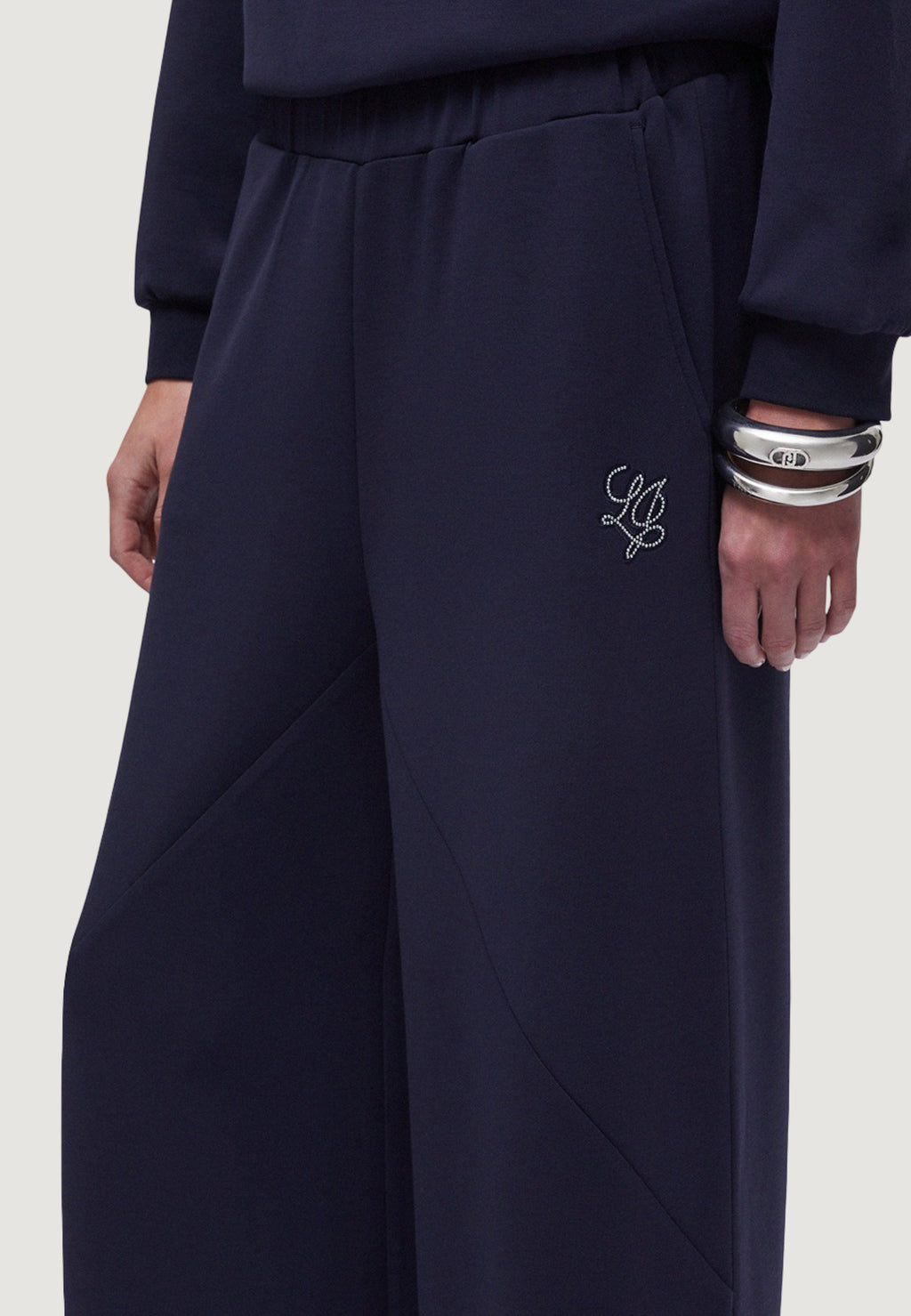 Pantaloni bootcut Liu-Jo ECS JERSEY LUNGO