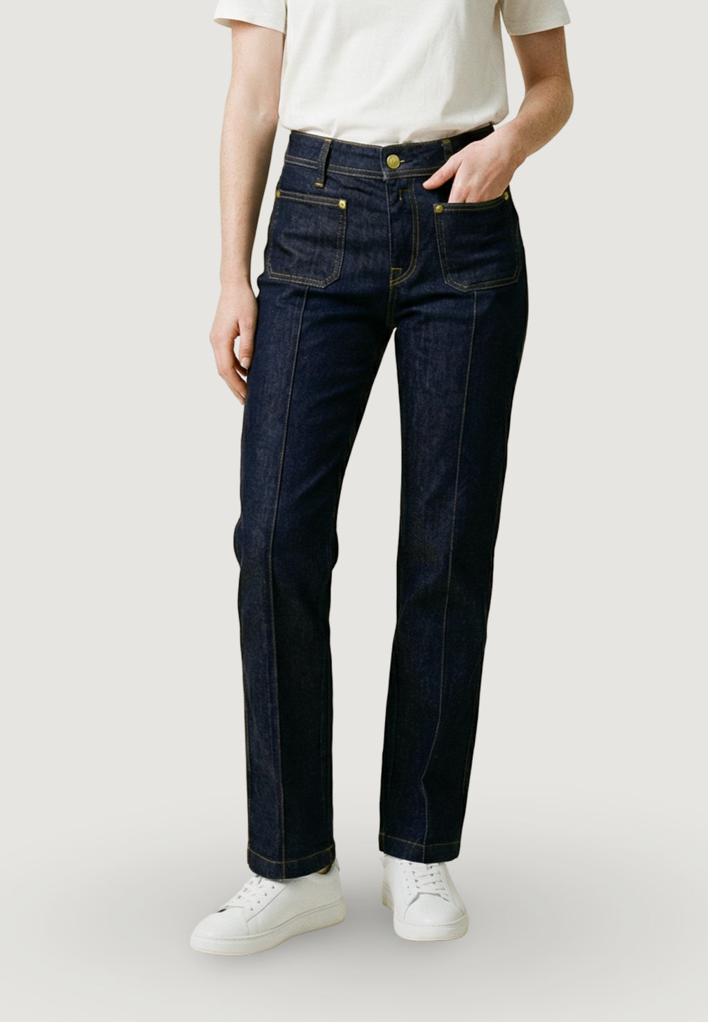 Jeans mom Replay STRAIGHT