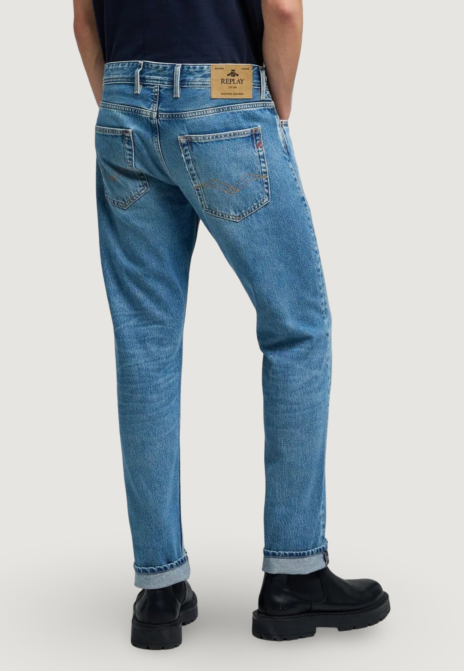 Jeans slim Replay STRAIGHT