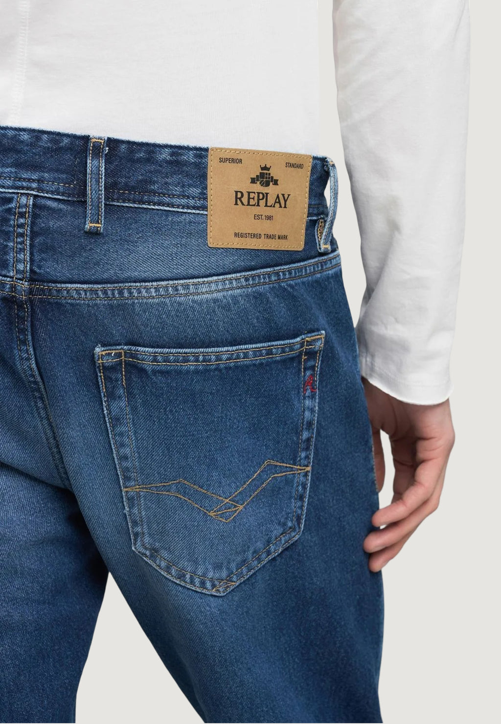 Jeans slim Replay STRAIGHT