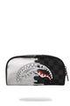 Pochette Sprayground SILVER SIDE DRIP BLACK CHECK PENCIL POUCH