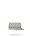 Sling bag Sprayground EMBOSSED CREAM CHECK CLUTCH