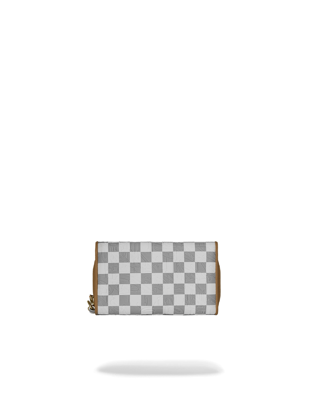 Sling bag Sprayground EMBOSSED CREAM CHECK CLUTCH