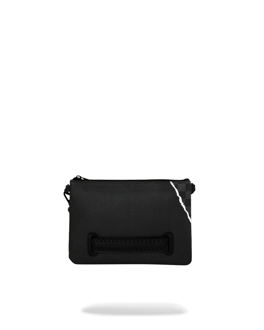 Sprayground CENTER RIP REVEALING GRAY CHECK CROSSOVER CLUTCH