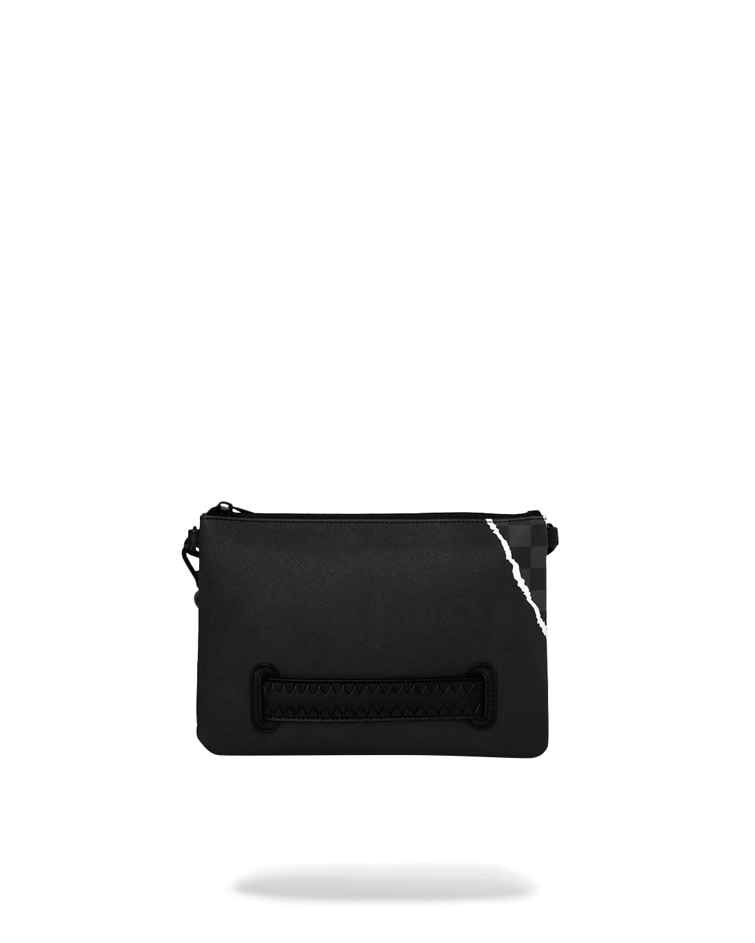  Sprayground CENTER RIP REVEALING GRAY CHECK CROSSOVER CLUTCH