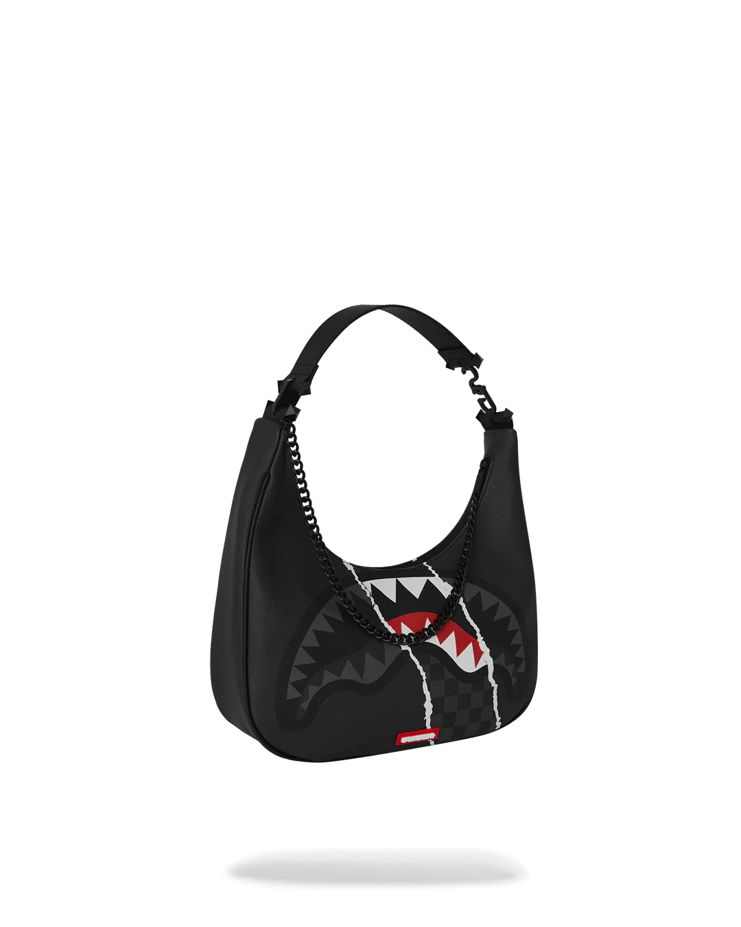 Bag Sprayground CENTER RIP REVEALING GRAY CHECK HANDBAG