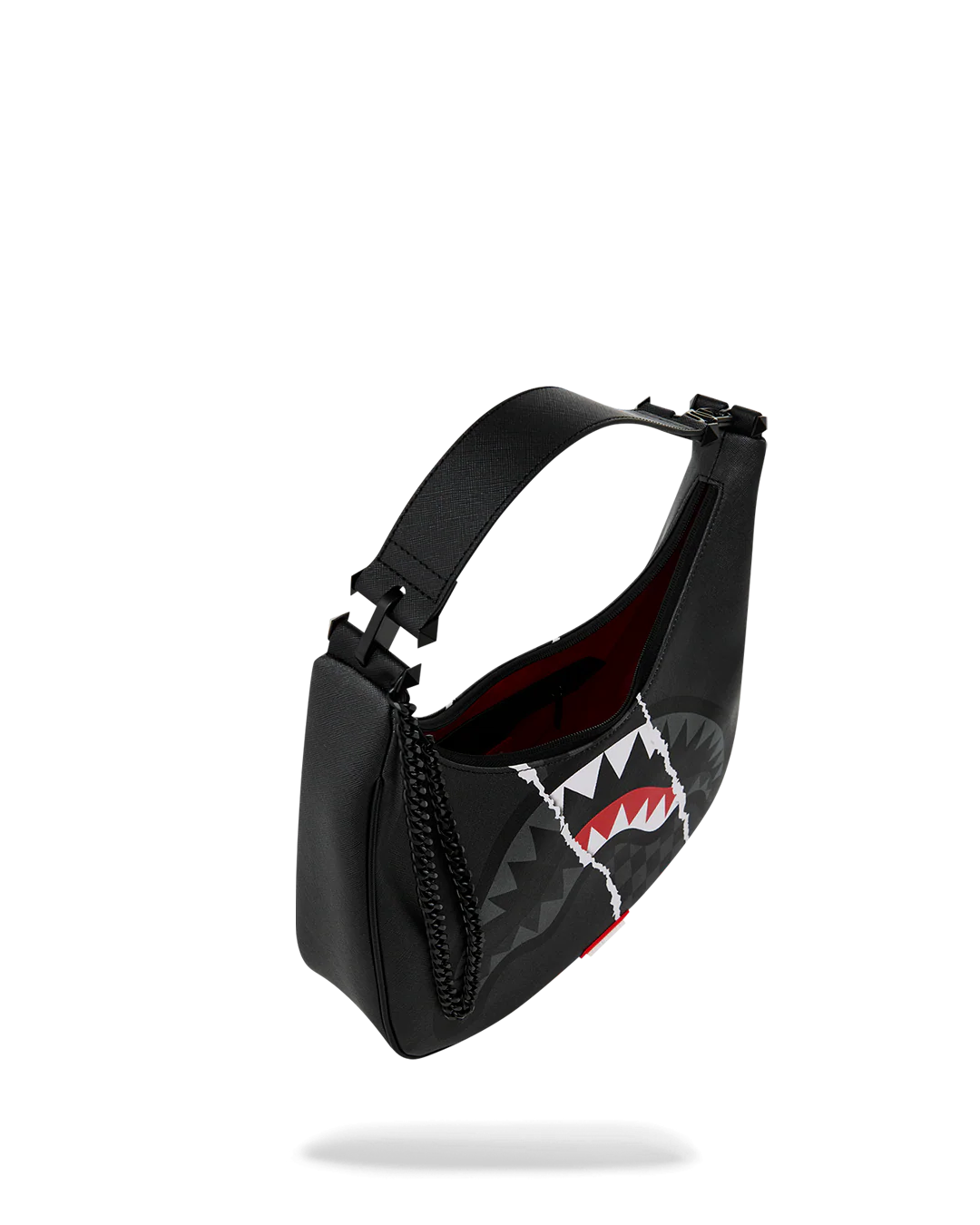 Bag Sprayground CENTER RIP REVEALING GRAY CHECK HANDBAG