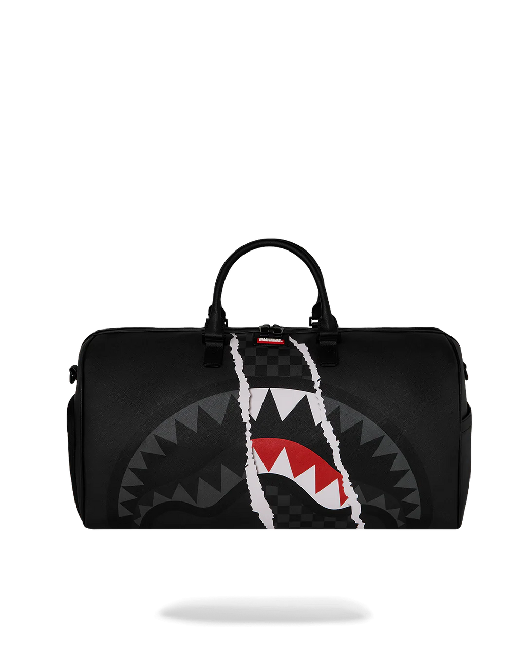  Sprayground CENTER RIP REVEALING GRAY CHECK MINI DUFFLE