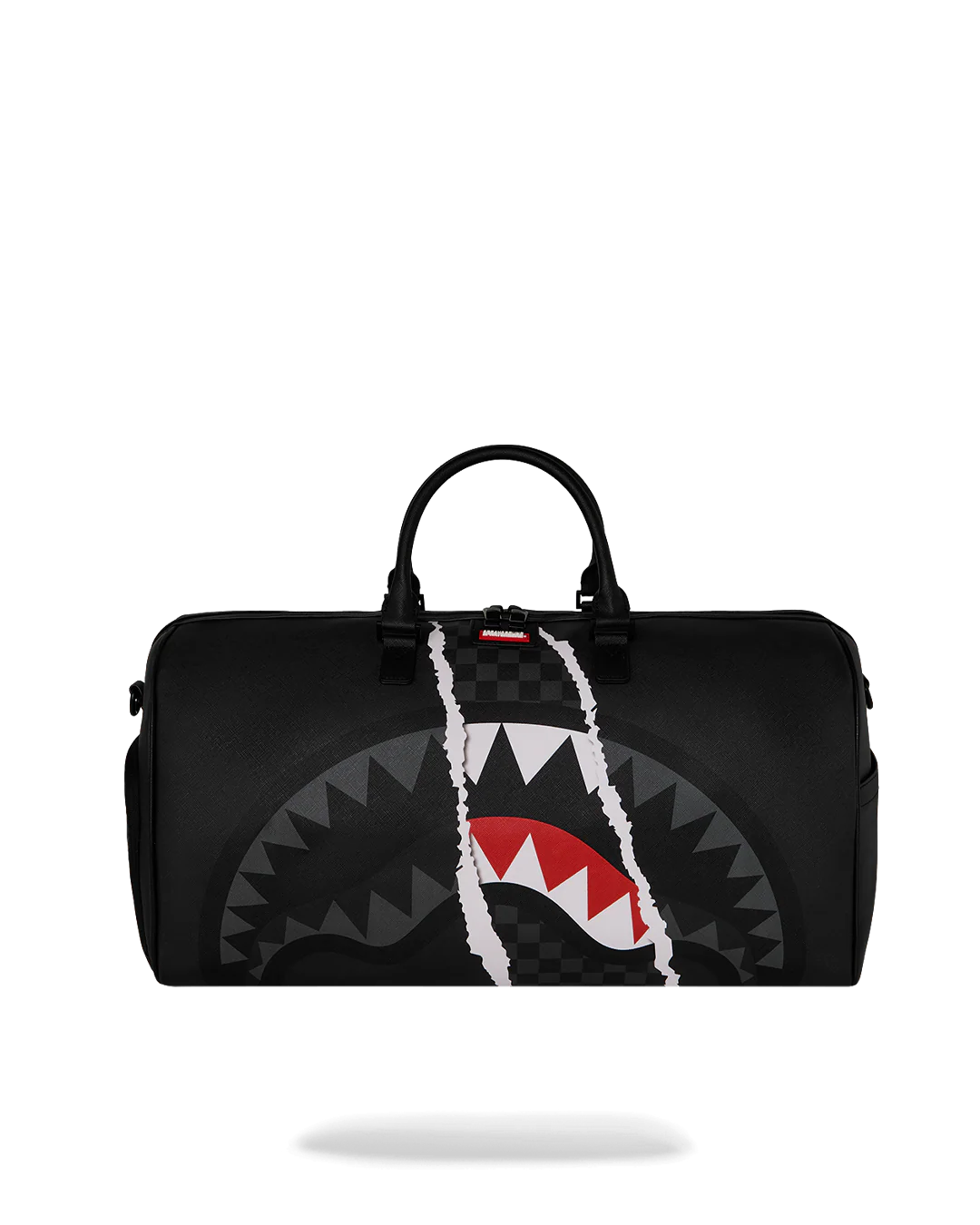  Sprayground CENTER RIP REVEALING GRAY CHECK MINI DUFFLE