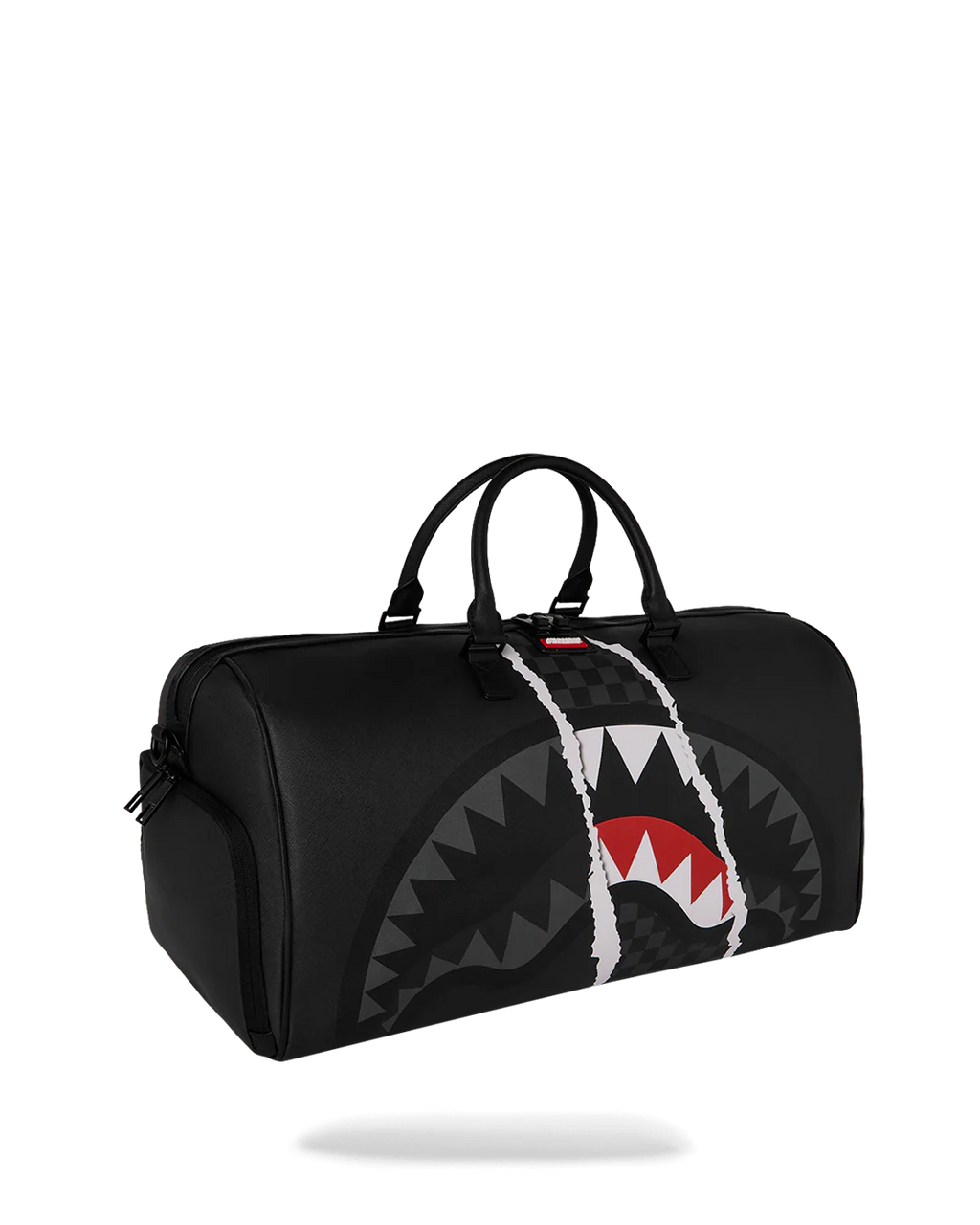  Sprayground CENTER RIP REVEALING GRAY CHECK MINI DUFFLE