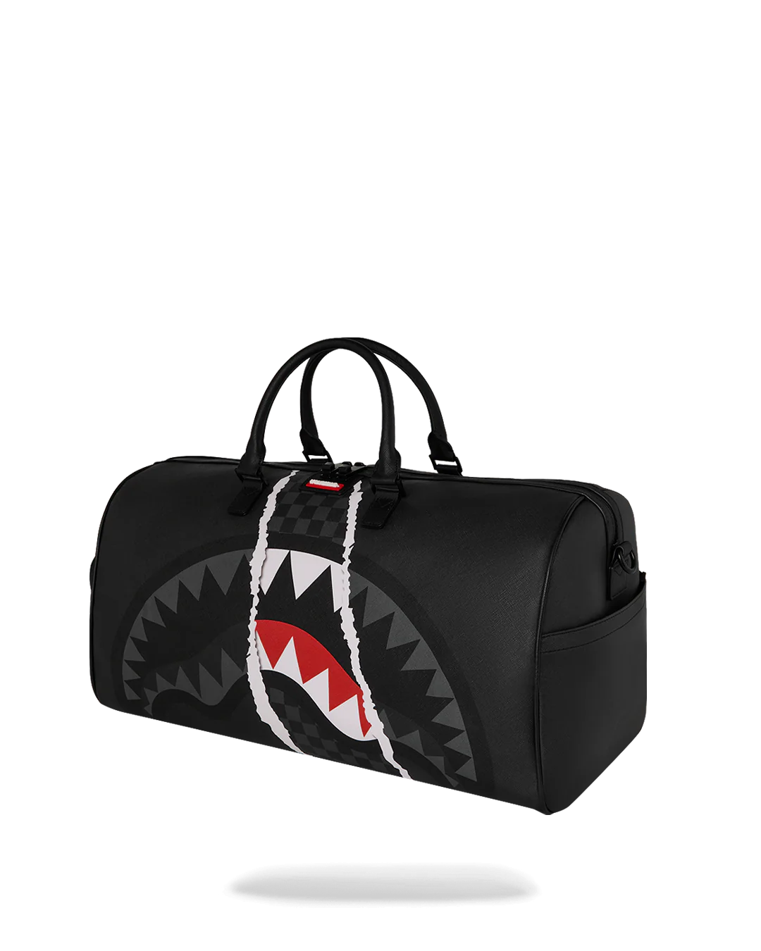  Sprayground CENTER RIP REVEALING GRAY CHECK MINI DUFFLE