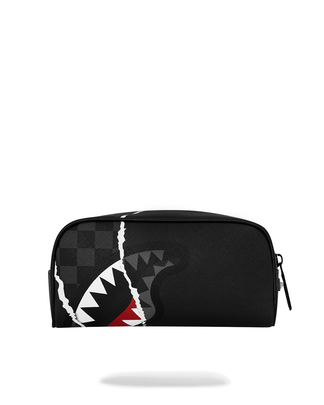  Sprayground CENTER RIP REVEALING GRAY CHECK POUCH
