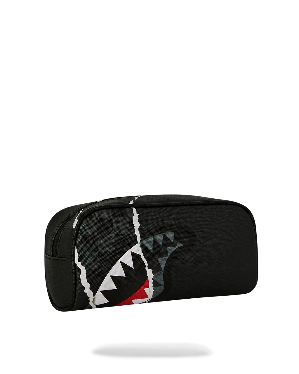  Sprayground CENTER RIP REVEALING GRAY CHECK POUCH