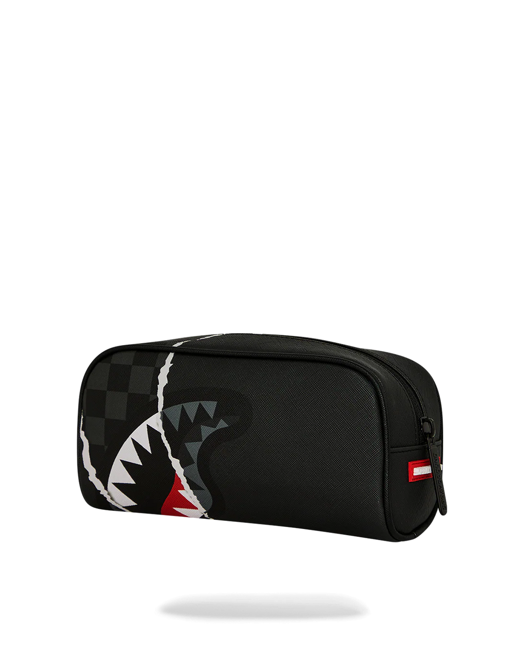  Sprayground CENTER RIP REVEALING GRAY CHECK POUCH