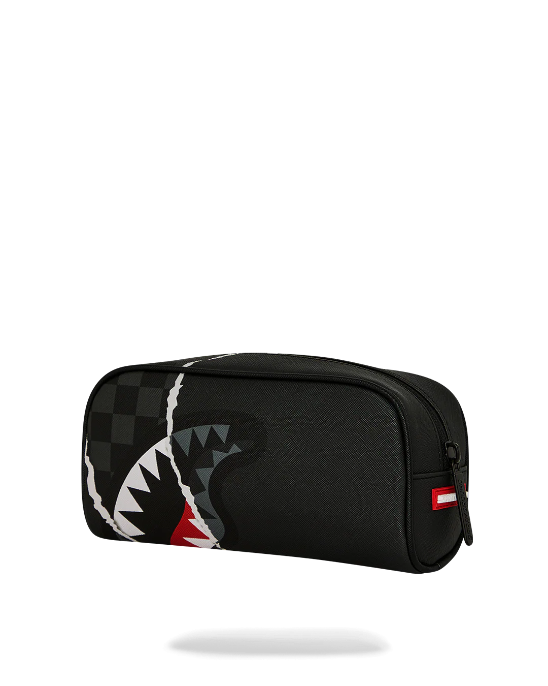  Sprayground CENTER RIP REVEALING GRAY CHECK POUCH