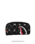 Pochette Sprayground GRAY PEEKING CHARACTER CHECK PENCIL POUCH