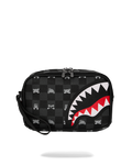 Pochette Sprayground GRAY PEEKING CHARACTER CHECK TOILETRY BRICK