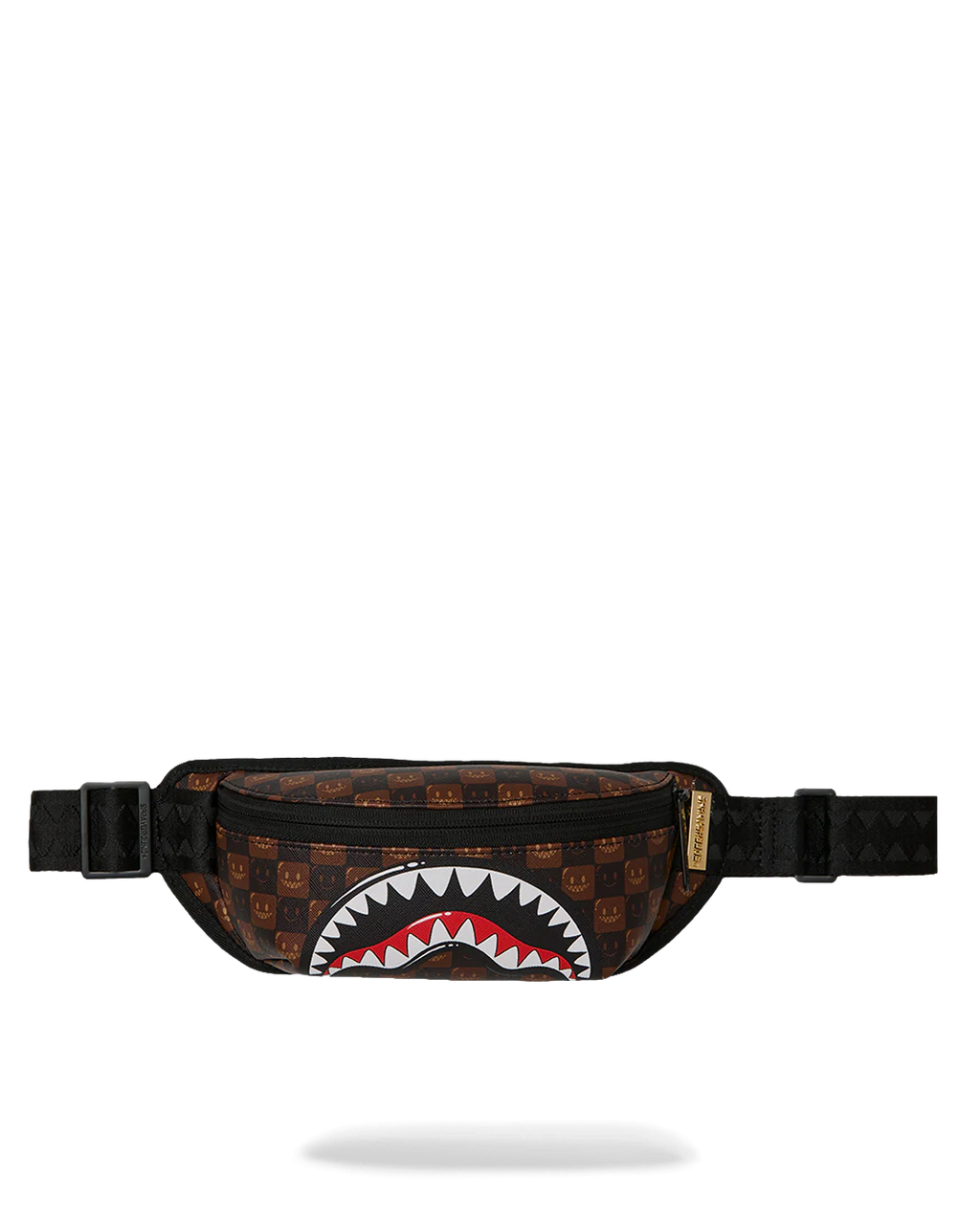 Marsupio Sprayground SHARKS IN PARIS WTF BUBBLE BROWN CHECK CROSSBODY