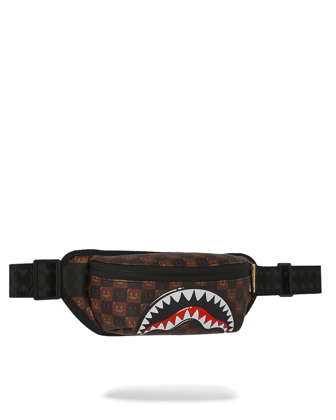 Marsupio Sprayground SHARKS IN PARIS WTF BUBBLE BROWN CHECK CROSSBODY