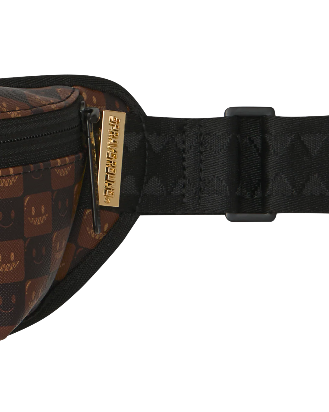Marsupio Sprayground SHARKS IN PARIS WTF BUBBLE BROWN CHECK CROSSBODY