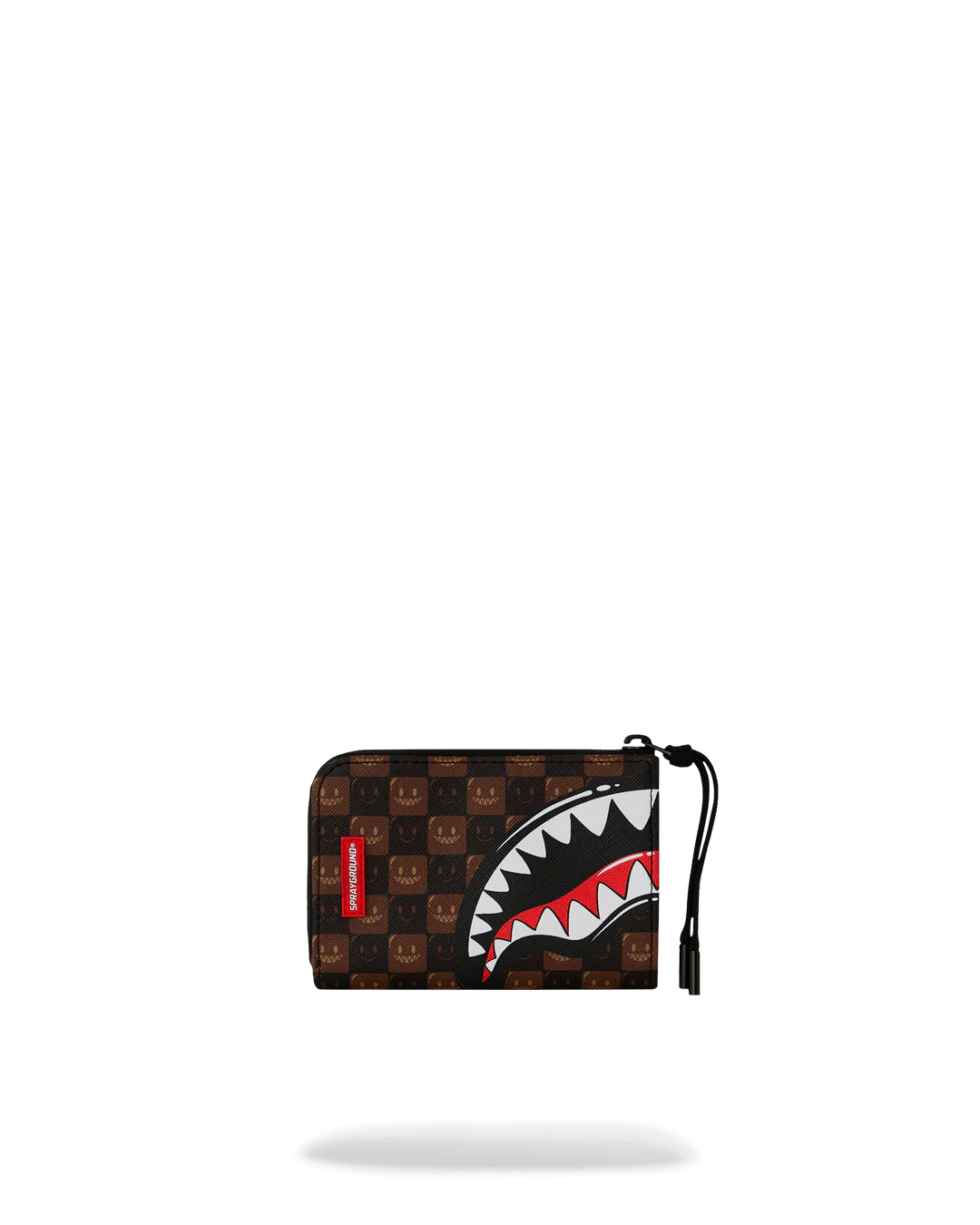 Wallet Sprayground SHARKS IN PARIS WTF BUBBLE BROWN CHECK WALLET