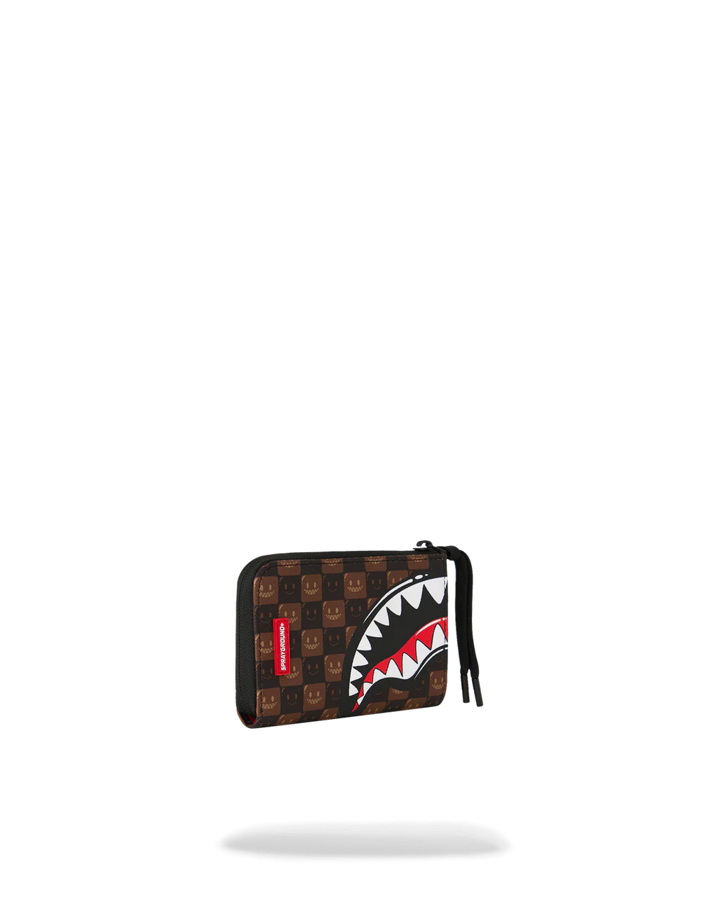 Wallet Sprayground SHARKS IN PARIS WTF BUBBLE BROWN CHECK WALLET