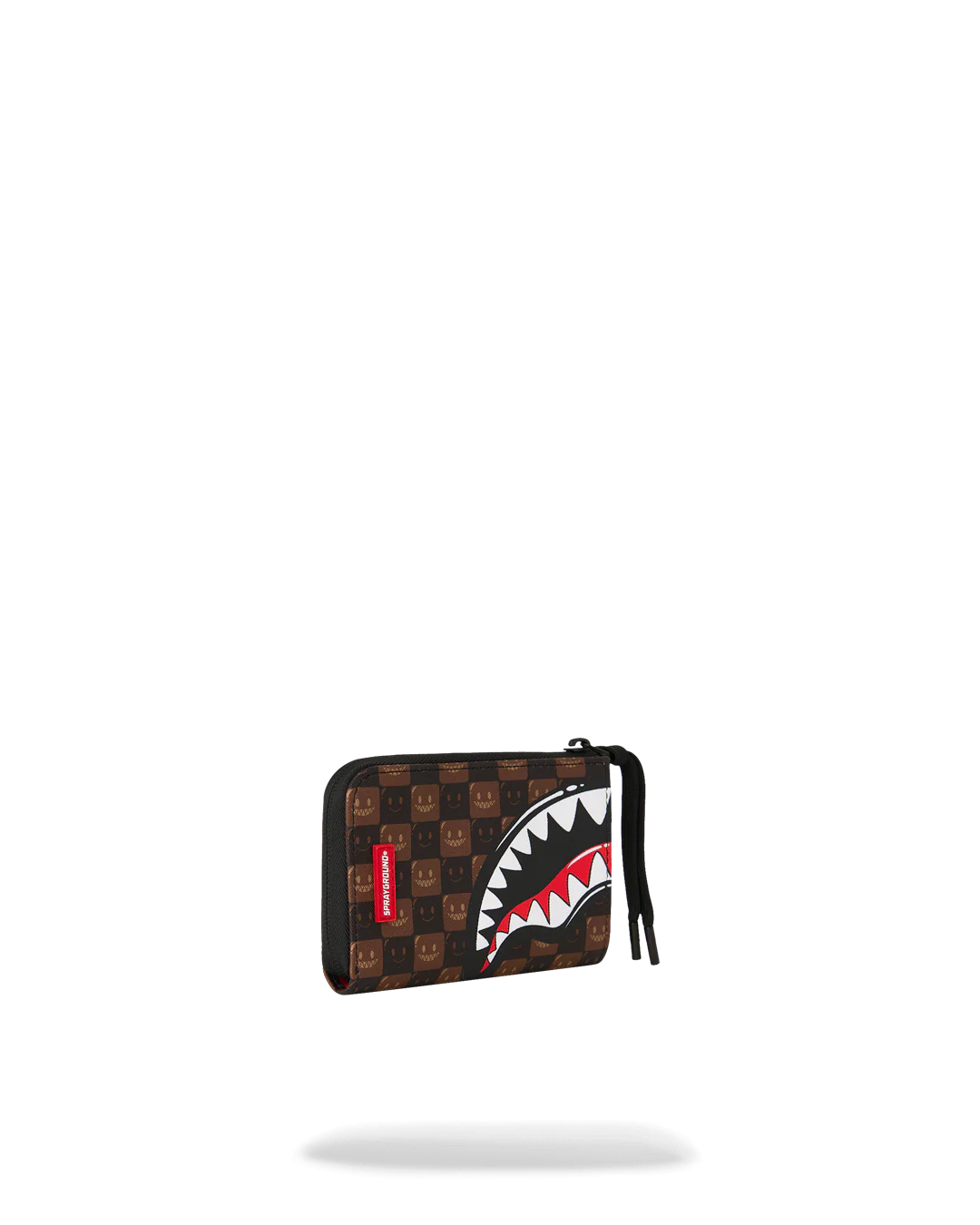 Wallet Sprayground SHARKS IN PARIS WTF BUBBLE BROWN CHECK WALLET