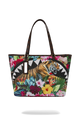  Sprayground FLOWERING JUNGLE SHARK 2 TOTE