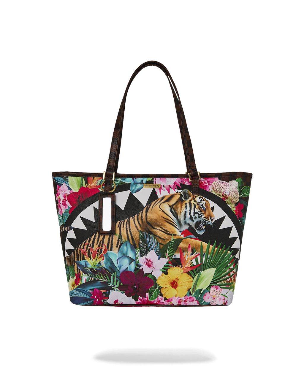  Sprayground FLOWERING JUNGLE SHARK 2 TOTE