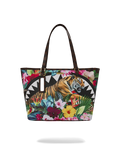  Sprayground FLOWERING JUNGLE SHARK 2 TOTE