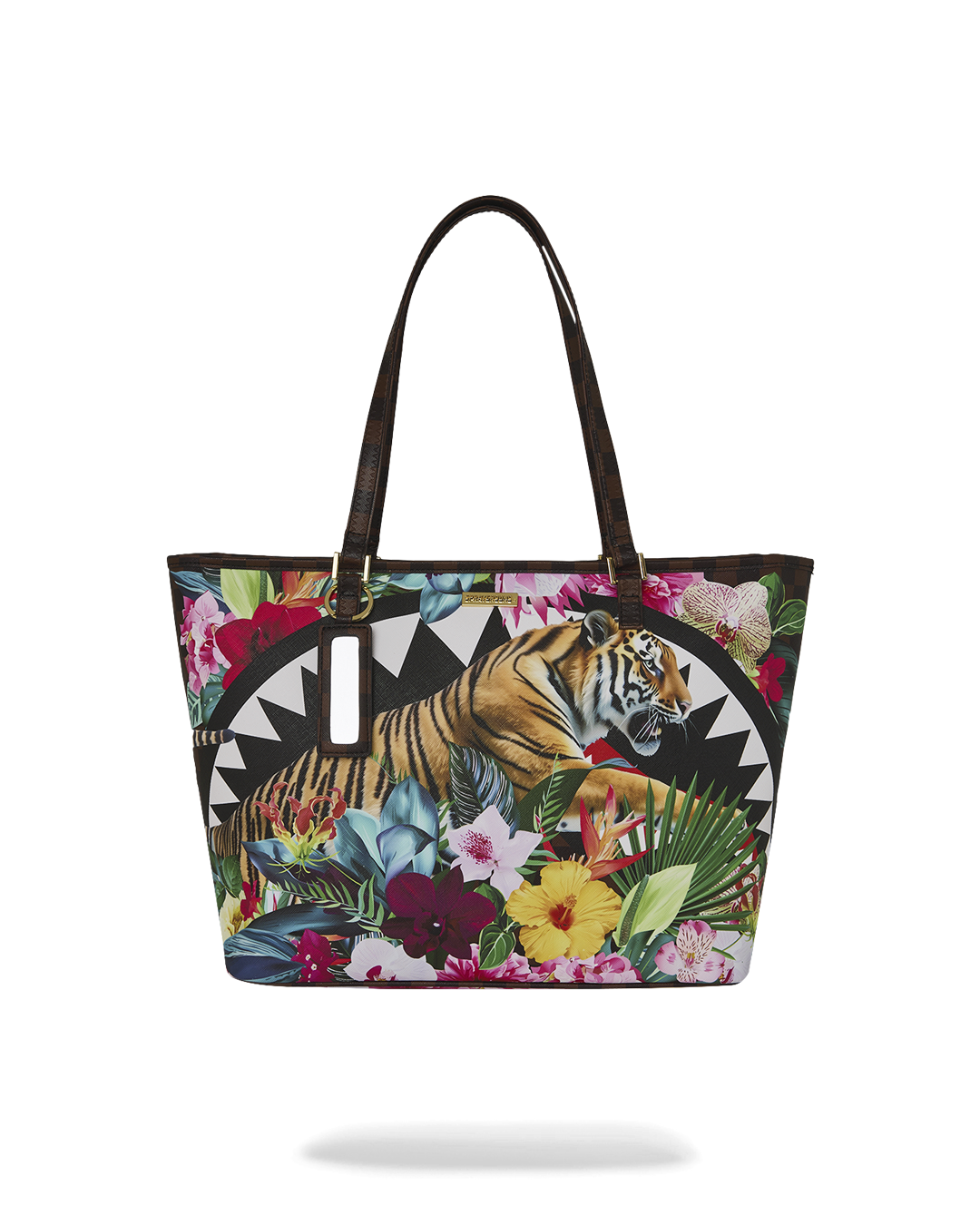  Sprayground FLOWERING JUNGLE SHARK 2 TOTE