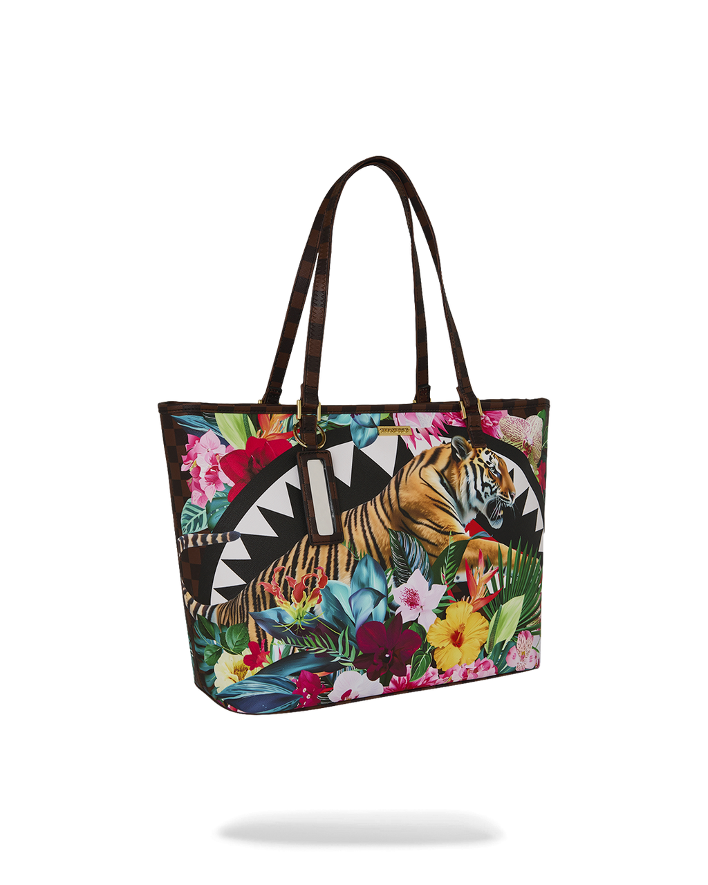  Sprayground FLOWERING JUNGLE SHARK 2 TOTE