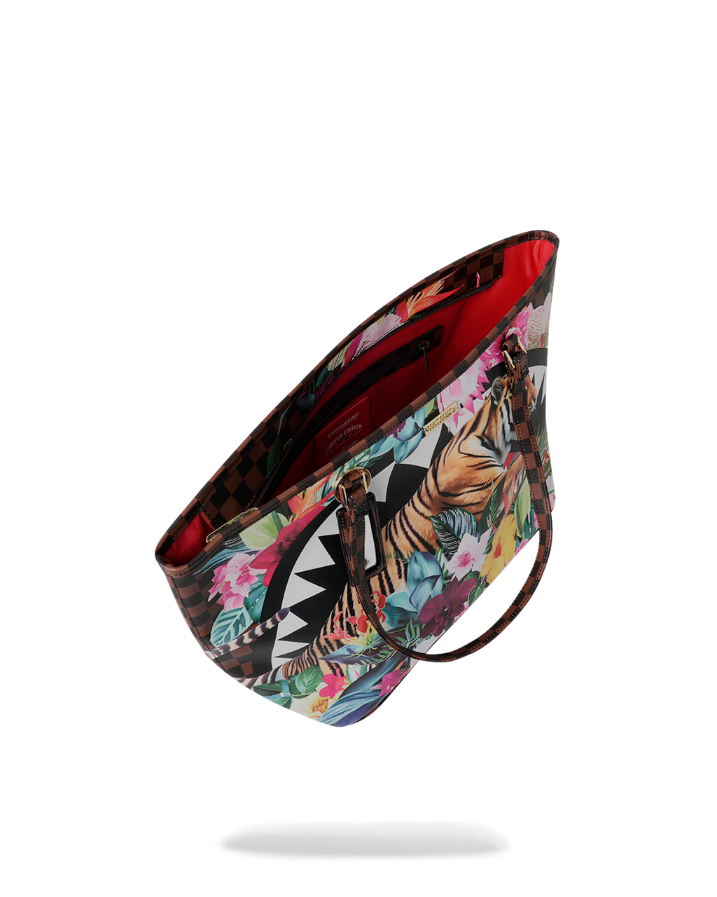  Sprayground FLOWERING JUNGLE SHARK 2 TOTE