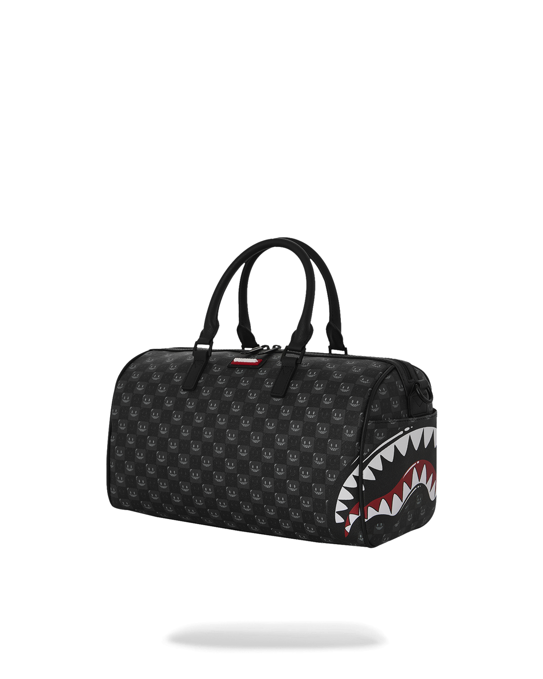  Sprayground SHARKS IN PARIS WTF BUBBLY BLACK CHECK MINI DUFFLE