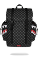 Backpack Sprayground SHARKS IN PARIS WTF BUBBLY BLACK CHECK MONTE CARLO