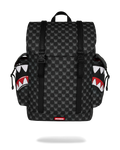 Backpack Sprayground SHARKS IN PARIS WTF BUBBLY BLACK CHECK MONTE CARLO