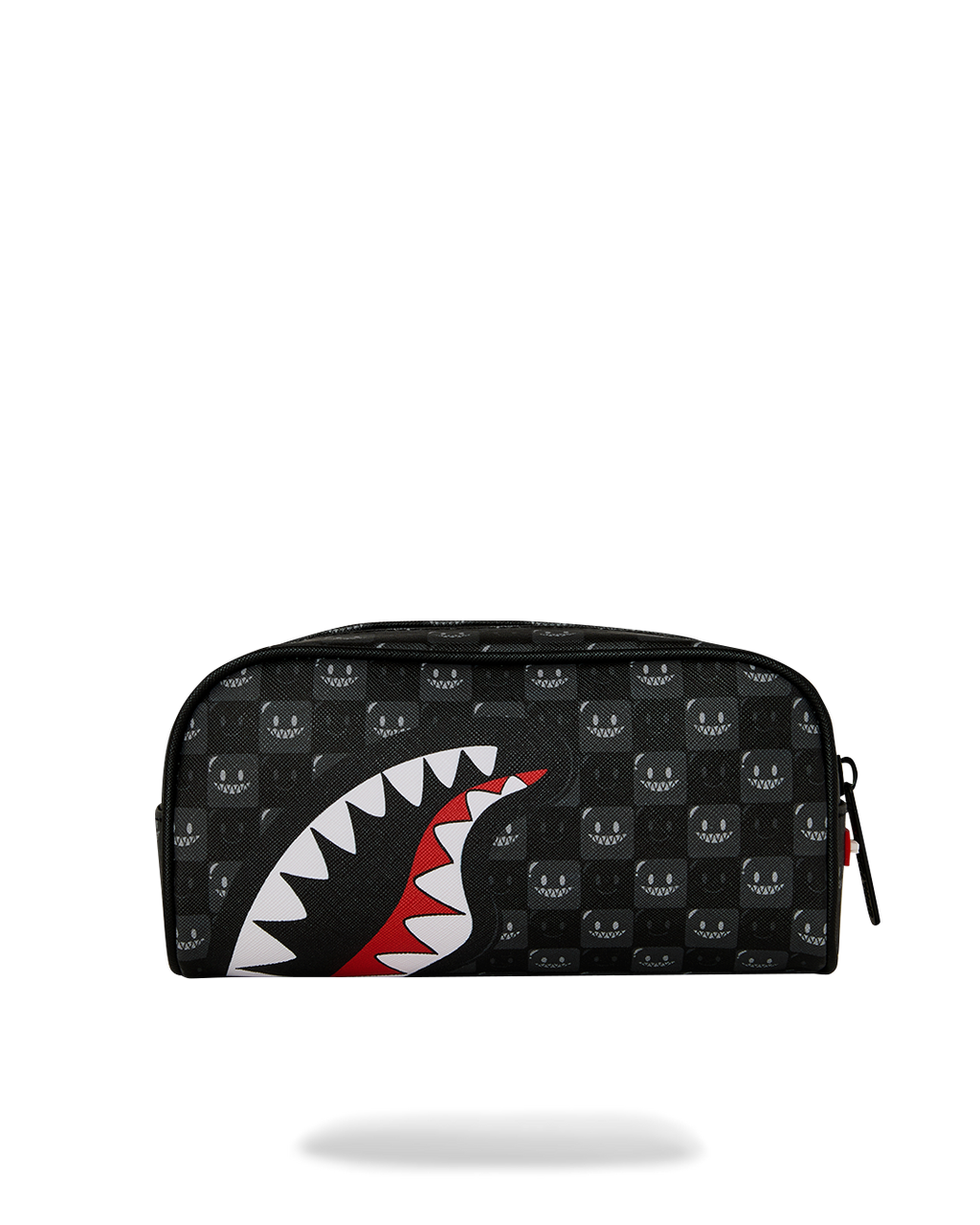  Sprayground SHARKS IN PARIS WTF BUBBLY BLACK CHECK POUCH