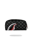  Sprayground SHARKS IN PARIS WTF BUBBLY BLACK CHECK POUCH