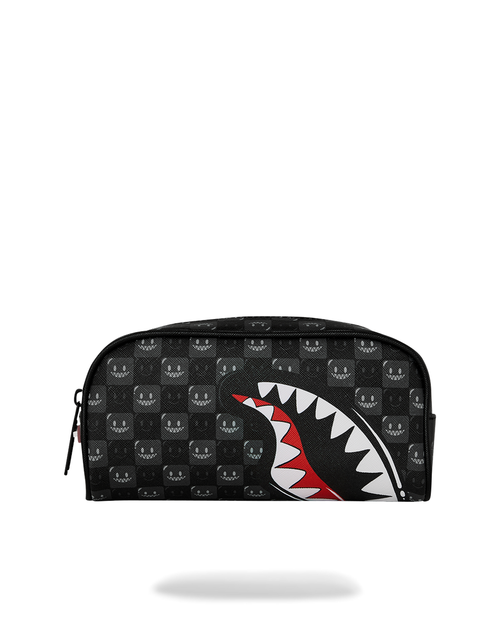 Sprayground SHARKS IN PARIS WTF BUBBLY BLACK CHECK POUCH