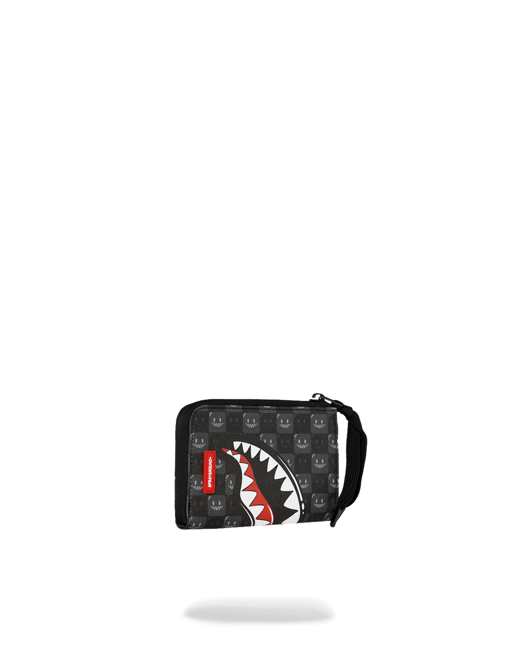  Sprayground SHARKS IN PARIS WTF BUBBLY BLACK CHECK WALLET