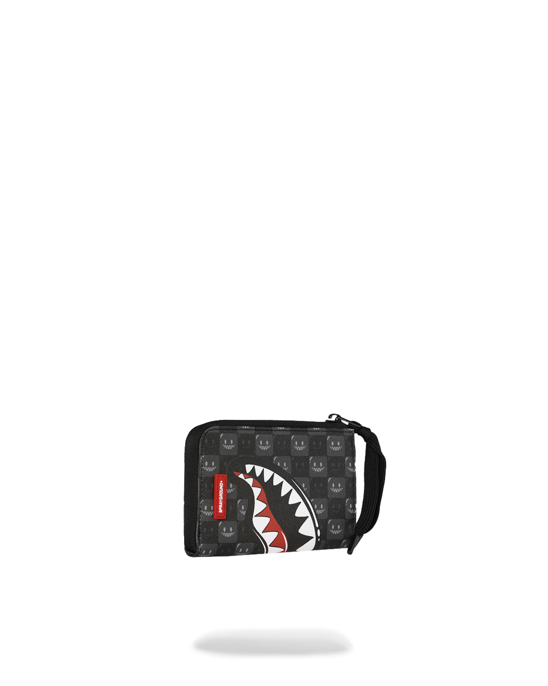  Sprayground SHARKS IN PARIS WTF BUBBLY BLACK CHECK WALLET