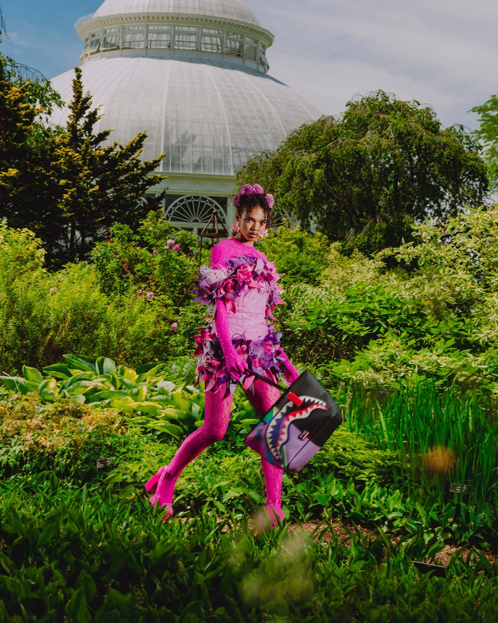 Borsa Sprayground NYBG BOTANICAL CENTRAL TOTE