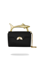 Borsa Sprayground BLACKED OUT EMBOSSED GOLD SHARK HANDBAG